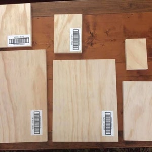 Wood Gallery Blank Panels Unfinished Wood Frame Canvas Art Panel Shadow Box IOD Iron Orchid Designs Shadow Box