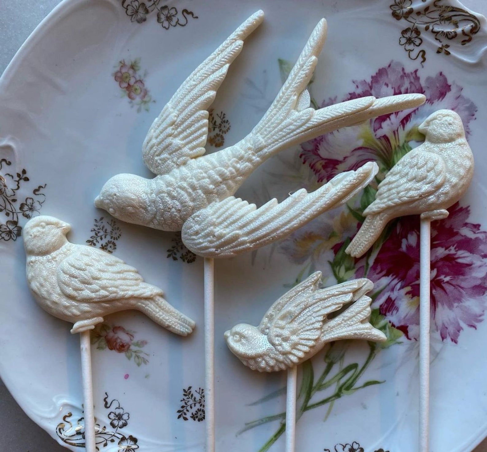 IOD Birdsong Mould Iron Orchid Designs Mold Birds Bluebirds Etsy