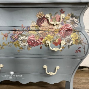 IOD Floral Anthology Furniture Transfer Iron Orchid Designs Rub On Floral Flowers Garden Decal