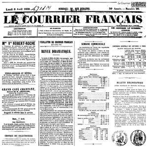IOD Le Courrier Stamp * Iron Orchid Designs Newpaper News Print Headlines Background Stamp for Ink or Paint Paper Crafts Scrapbook Food Safe