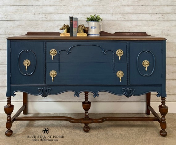 Blue furniture paint deals