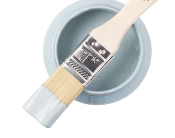 Champness Fusion Mineral Paint Pint * Dusty Blue No Wax All In One Furniture and Cabinet Paint  We Ship Daily