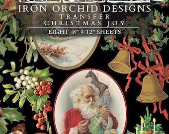 Christmas Joy IOD Transfer