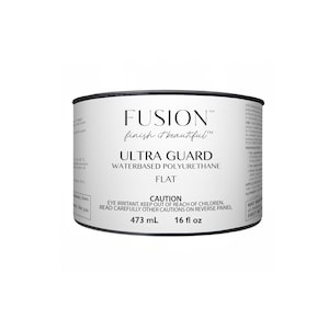 Ultra Guard Flat Finish *NEW Fusion Mineral Paint topcoat for dark colors