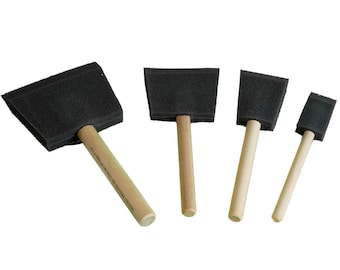 Foam Paint Brush * General Finishes Jen Poly Brushes for Stain Poly Top Coats