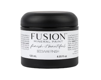 Fusion Beeswax Finish * Fusion Mineral Paint Beeswax Hemp Oil Blend Furniture Wax Food Safe for Butcher Blocks and Cutting Boards