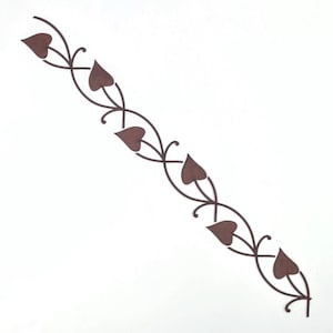 Leaves Trim Strip * TS110 Polyonlays Laser Engraved Bendable Paintable Wood Applique Embellishment for Furniture Crafts * Fast US Shipping
