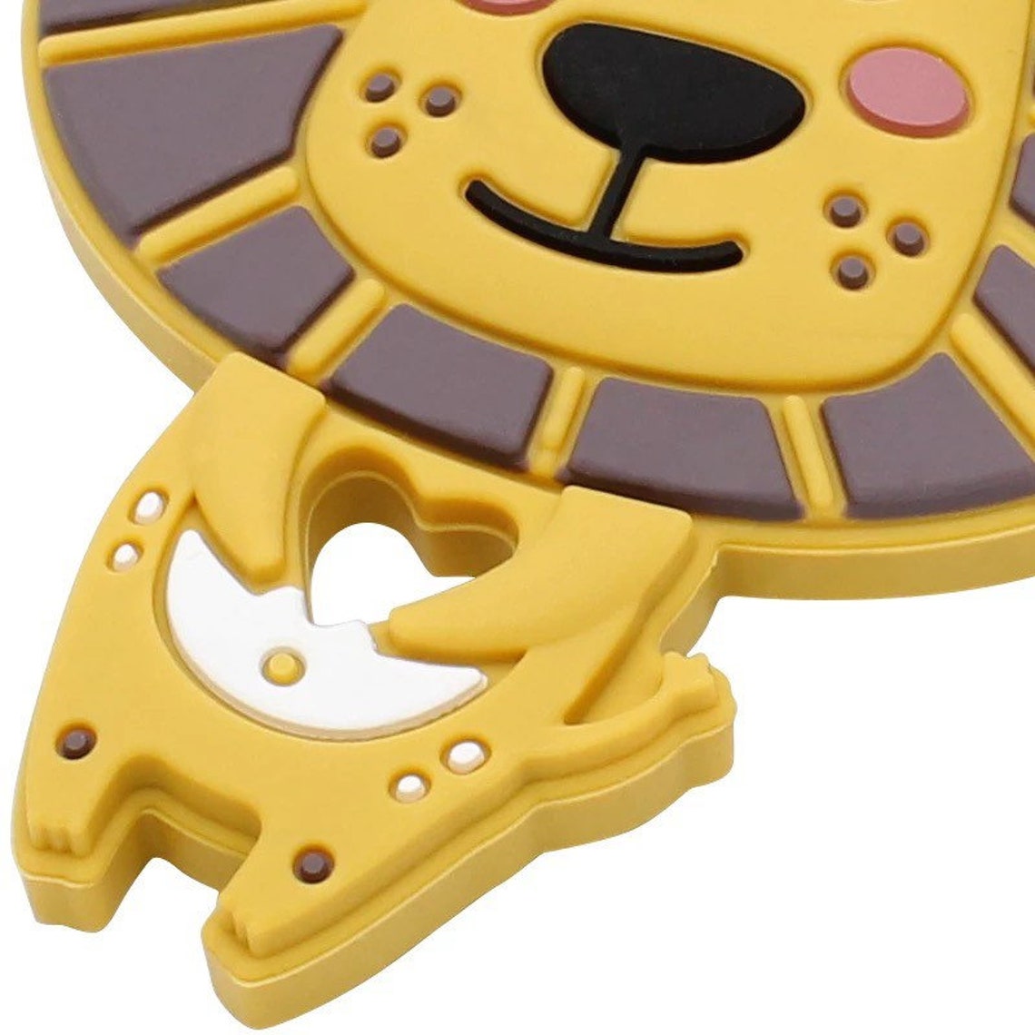 Lion Teether chew/sensory toy teether soother baby Etsy