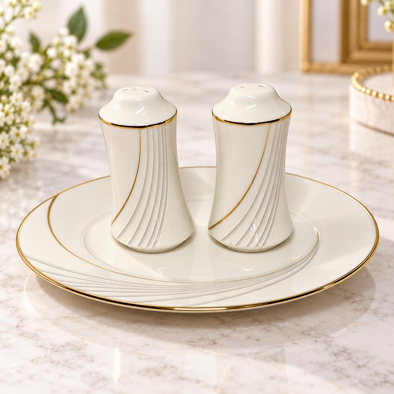 Vintage Noritake Salt and Pepper - Etsy