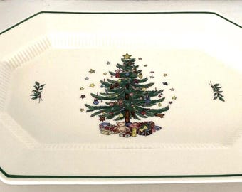 NIKKO christmastime candy dish ヴィンテージです Nikko Christmastime Japan Vintage Dinnerware Set - Etsy