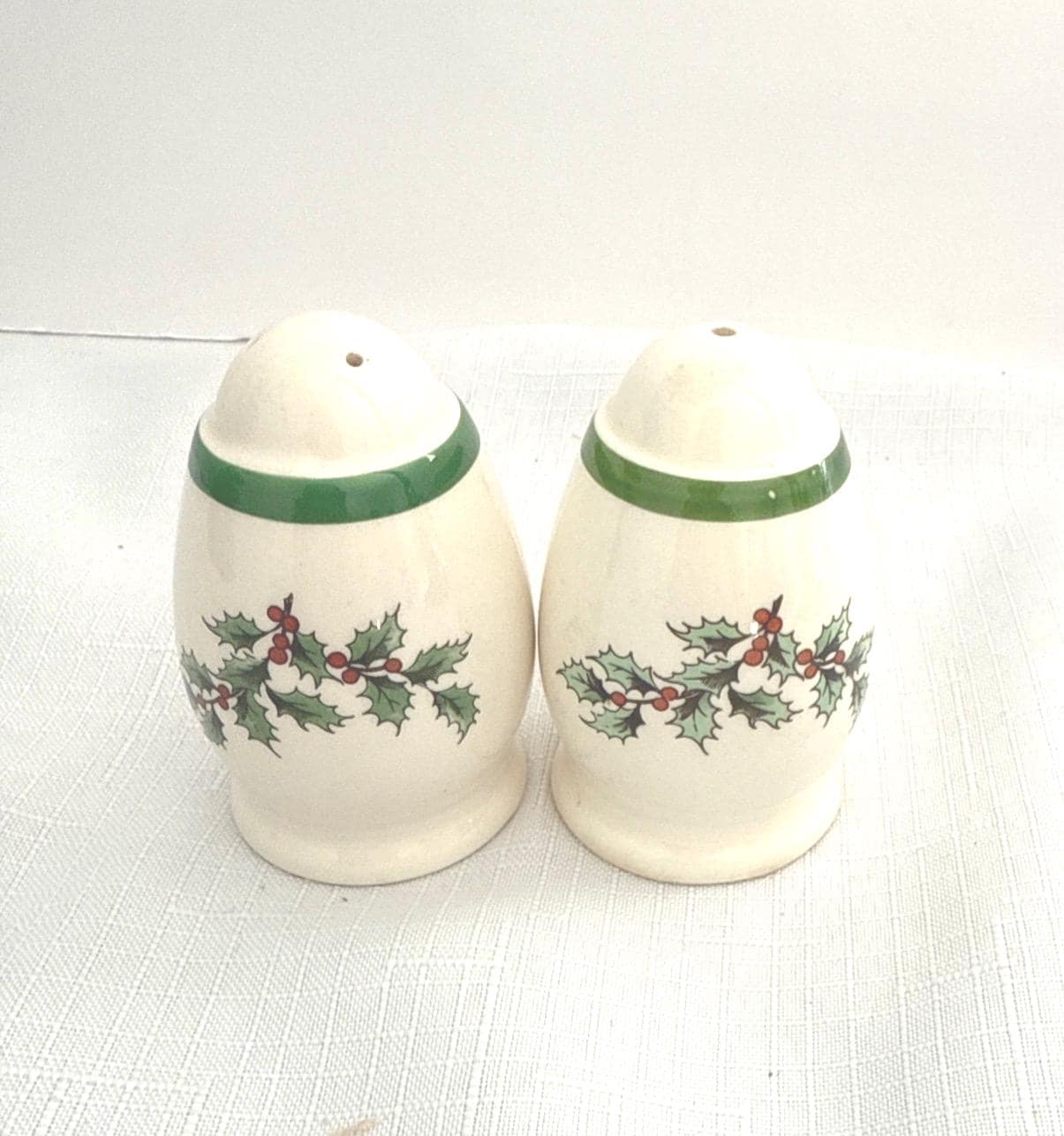 スポードのクリスマスツリー型ソルト＆ペッパーシェーカー - Etsy 日本