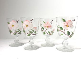 Desert Rose by Franciscan Imperial Goblet Set of 4
