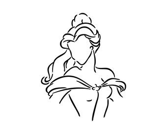 Free Free Disney Belle Silhouette Svg 263 SVG PNG EPS DXF File