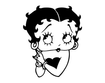 Download Betty Boop Svg Etsy