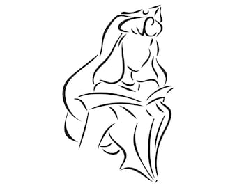 Download Aurora Silhouette Etsy