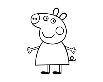 Download Peppa Pig Svg Etsy
