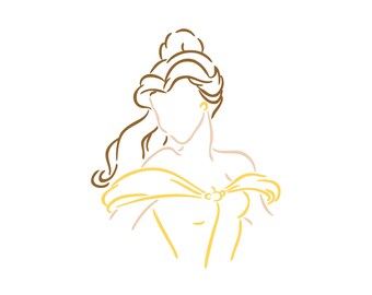 Download Disney Belle Svg Etsy