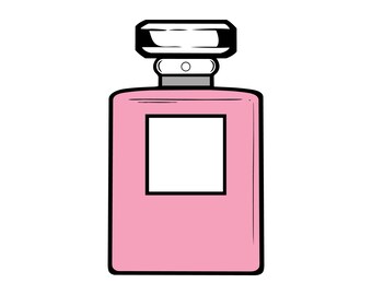 Perfume Bottle Svg Etsy