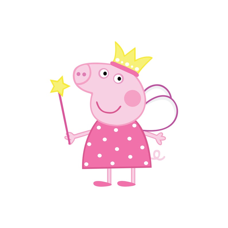 Download Peppa Pig 1 Princess pink fairy tutu peppapig Digital | Etsy