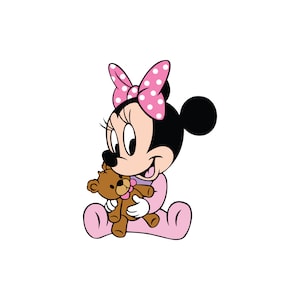 Baby Minnie Mouse Baby Shower Banner Baby Minnie Mouse Etsy
