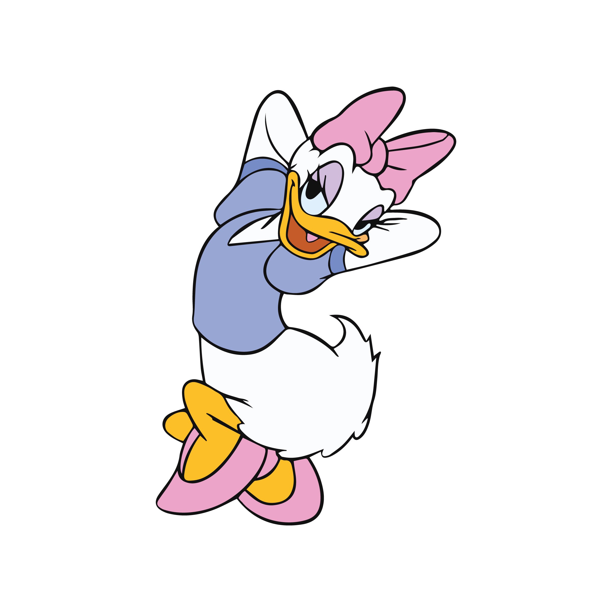Daisy Duck 2 Posing relaxing donald girlfriend Disney Etsy