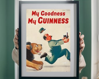 My goodness My Guinness tin metal sign reproductions for business 