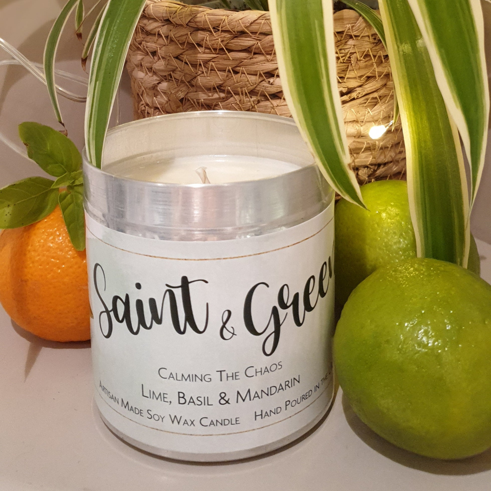 Jardín secreto perfumado vela de cera de soja de lujo | Etsy