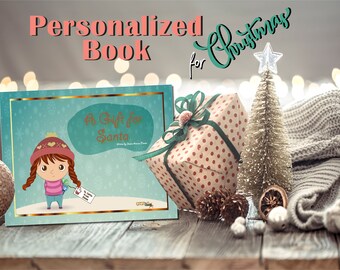 Personalized Kids Xmas Gift / Christmas Book for baby or child / Personalised Christmas Eve Santa Gift / Kids Xmas Gift
