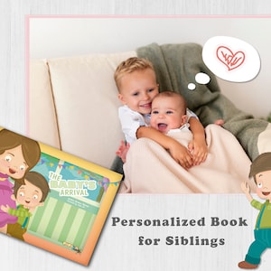 Personalized Big Brother Book: New Sibling Arrival Gift