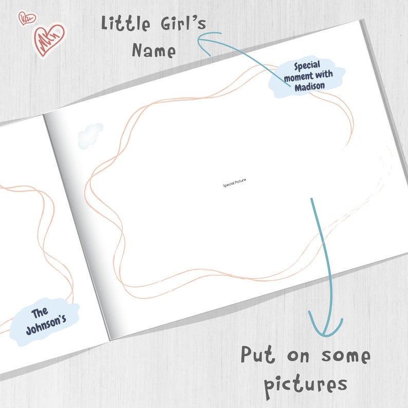 Adoption Gift / Personalized Book for Adoptive Parents / Baby Shower