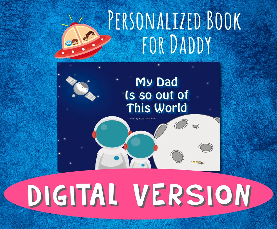 Printable Personalized Book for Daddy/ Gift for Dad / Father's Day Gift