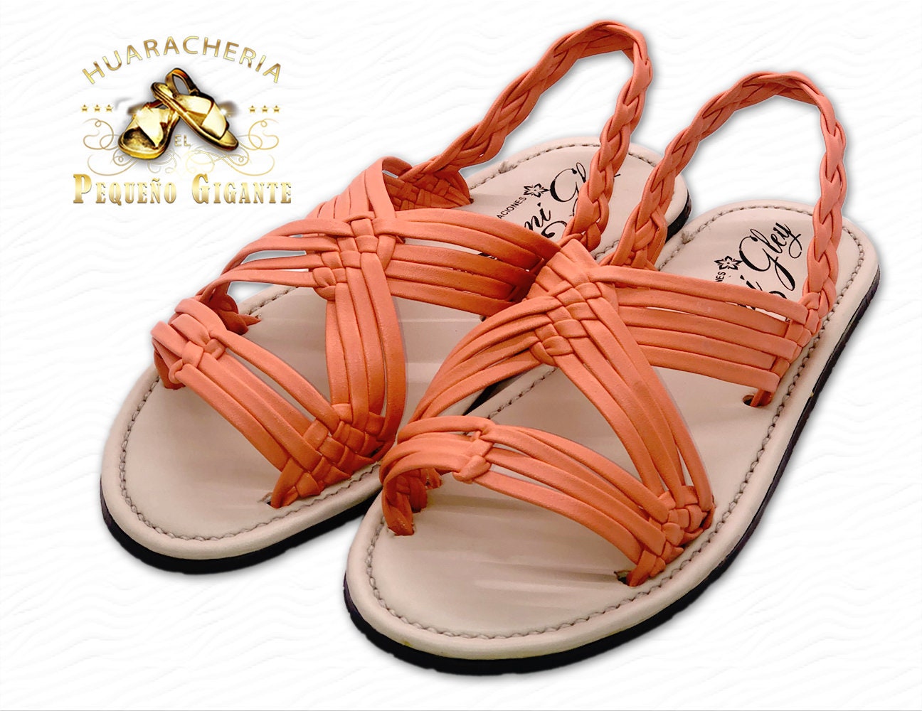 peach huaraches