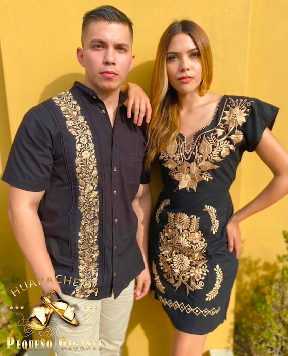 Black and gold dress shirt deals