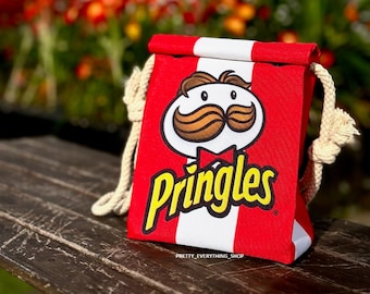 Pringles Sling Bag Recycled Polyester - Quirky Design