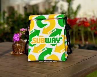 Subway Sling Bag Recycled Polyester - Quirky Design