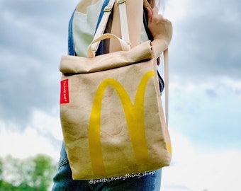 Mochila Mcdonalds - Poliéster reciclado - Diseño peculiar