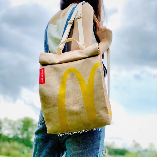 ORIGINAL CREATOR Mcdonalds Backpack - Recycled Polyester - Quirky Design