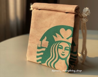 ORIGINAL CREATOR Smilebucks ( Starbucks ) Sling Bag - Recycled Polyester - Quirky Design