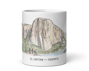 Yosemite El Capitan Mug | National Park Souvenir Coffee Cup