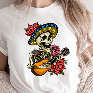 Dia de los muertos T-shirt,Halloween Costume Day of the Dead Sugar Skull shirt,Mexican shirt,Halloween shirt,Sugar skull women Spanish shirt