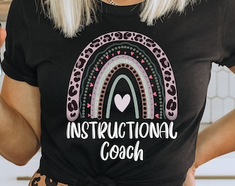 Instructional COACH Shirt Instructional Coach Gift Instructional Staff Instructional Assistant Educational Coach Educational Assistant shirt