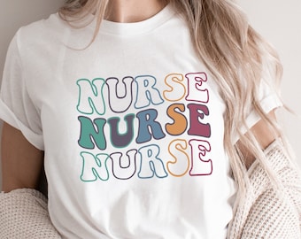 Groovy Nurse Shirt, RN LPN Gift, Nursing School Tee