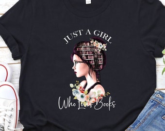 Book Lover T-Shirt, Librarian Gift, Book Nerd Tee
