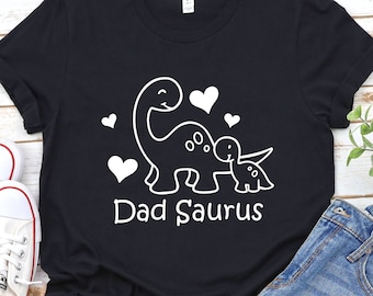 Dad Saurus T-shirt, Dinosaur Fathers Day Gift