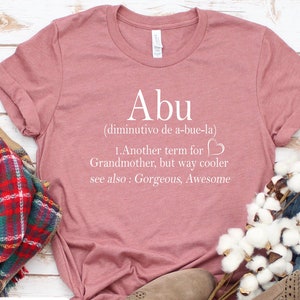 Abuelita Shirt, Abuelita Definition Funny Spanish Grandmother Abuela Gift T-Shirt SPANISH shirt,Mothers day shirt,Gift for Abuelita,Chingona