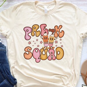 Pre-K Squad Shirt, Pre-K Teacher Shirt, Pre Kinder Shirt, Pre Kinder Teacher Shirt, Kindergarten Shirt, Pre-k squad, Preschool Teacher Shirt