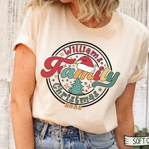 Personalized  Family Christmas 2025 T-shirt, Christmas Family Shirt, Funny Christmas tshirt, Matching family, Christmas gift, Holiday Gift