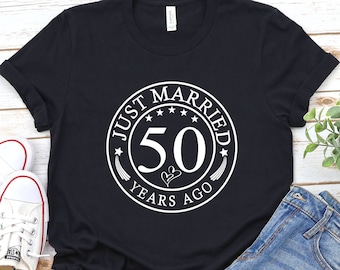 50th Anniversary Shirt, Married 50 Years, Parents Gift