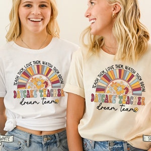 Groovy Daycare Teacher Shirt, Daycare Teacher Gift, Toddler Teacher Shirt, Daycare Teacher, Back to School, Retro Kindergarten Gift for Mom