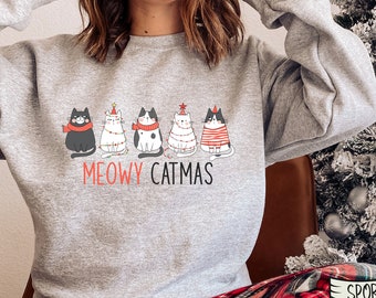 have a meowy christmas sweater
